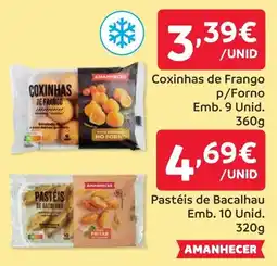 Amanhecer Coxinhas de frango amanhecer promoção