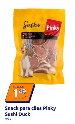 Action Snack para cães Pinky Sushi Duck promoção