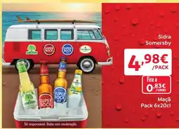 Amanhecer Sidra Somersby promoção