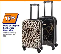 Action Mala de viagem Spilbergen Mauritius promoção