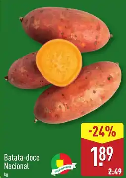 ALDI Batata-doce Nacional promoção