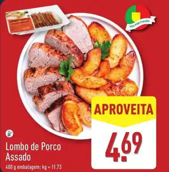 ALDI Lombo de Porco Assado promoção