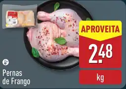 ALDI Pernas de Frango promoção