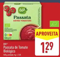 ALDI BIO Passata de Tomate Biológico promoção