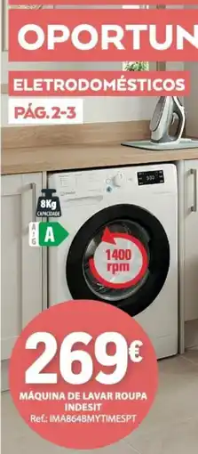 E.Leclerc Máquina de lavar roupa indesit promoção