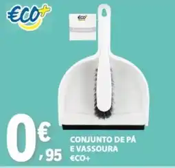 E.Leclerc Conjunto de pá e vassoura eco+ promoção