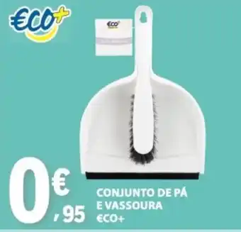 E.Leclerc Conjunto de pá e vassoura eco+ promoção