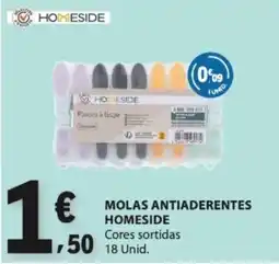 E.Leclerc Molas antiaderentes homeside promoção