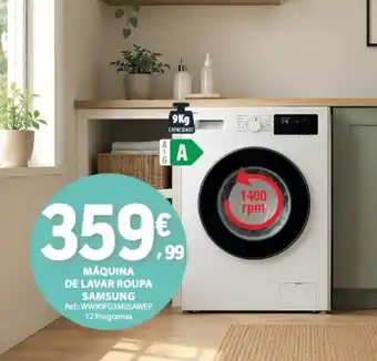 E.Leclerc máquina de lavar roupa samsung promoção