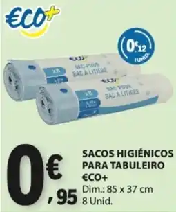 E.Leclerc Sacos higiénicos para tabuleiro eco+ promoção