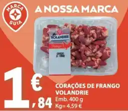 E.Leclerc corações de frango volandrie promoção