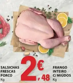 E.Leclerc Frango inteiro c/ miúdos promoção