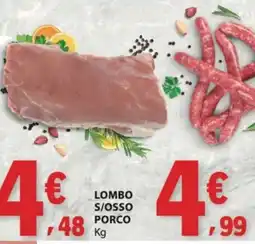 E.Leclerc Lombo s/osso porco promoção