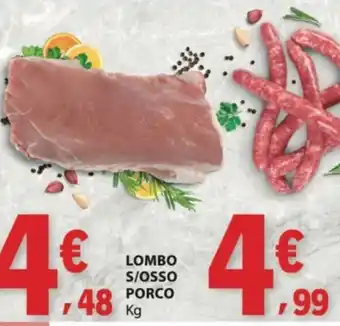 E.Leclerc Lombo s/osso porco promoção
