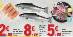 E.Leclerc Porção de salmão promoção