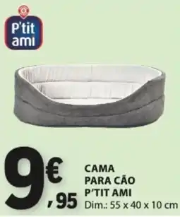 E.Leclerc Cama para cão p'tit ami promoção