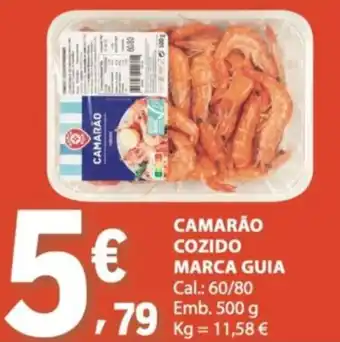 E.Leclerc Camarão cozido marca guia promoção