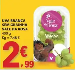 E.Leclerc Uva branca sem grainha vale da rosa promoção