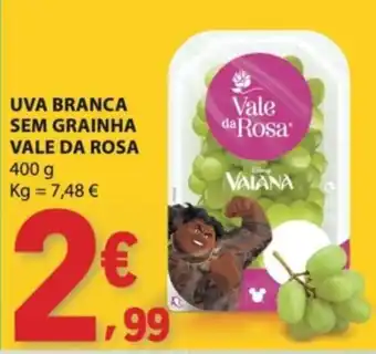 E.Leclerc Uva branca sem grainha vale da rosa promoção