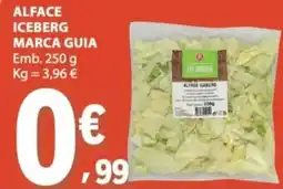 E.Leclerc Alface iceberg marca guia promoção