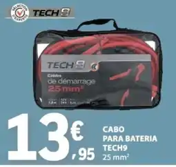 E.Leclerc Cabo para bateria tech9 promoção