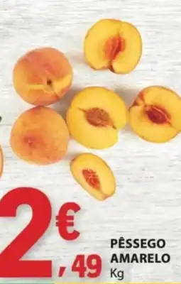 E.Leclerc Pêssego amarelo promoção