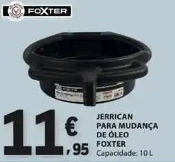 E.Leclerc Jerrican para mudança de óleo foxter promoção