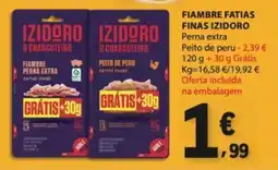 E.Leclerc Izidoro o charcutheiro fiambre perna extra promoção