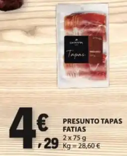 E.Leclerc Presunto tapas fatias promoção
