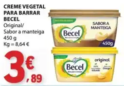 E.Leclerc Creme vegetal para barrar becel promoção