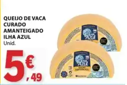 E.Leclerc queijo de vaca curado amanteigado ilha azul promoção