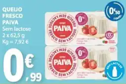 E.Leclerc Queijo fresco sem lactose paiva promoção