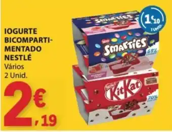 E.Leclerc Iogurte bicompartimentado nestlé promoção