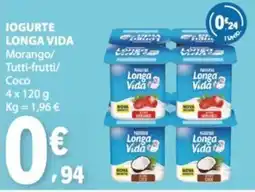 E.Leclerc Iogurte longa vida promoção