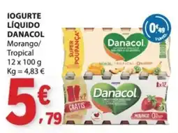 E.Leclerc Iogurte líquido danacol promoção