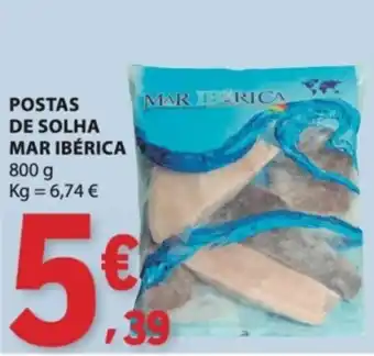 E.Leclerc postas de solha mar ibérica promoção