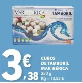 E.Leclerc Cubos de tamboril mar ibérica promoção