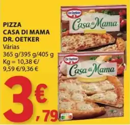 E.Leclerc Pizza casa di mama dr. oetker promoção