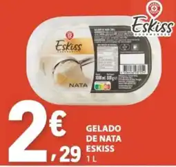 E.Leclerc Gelado de nata eskiss promoção