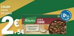 E.Leclerc Knorr caldo de carne promoção