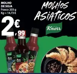 E.Leclerc Molho de soja Knorr promoção
