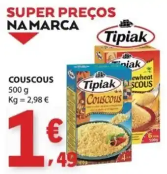 E.Leclerc Couscous tipiak promoção