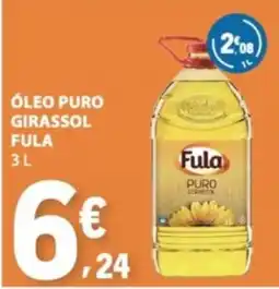 E.Leclerc Óleo puro girassol fula promoção