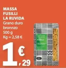 E.Leclerc Massa fusilli la ruvida promoção