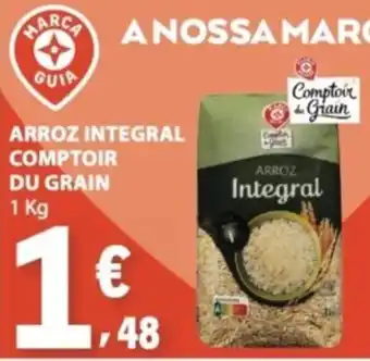 E.Leclerc Arroz integral comptoir du grain promoção