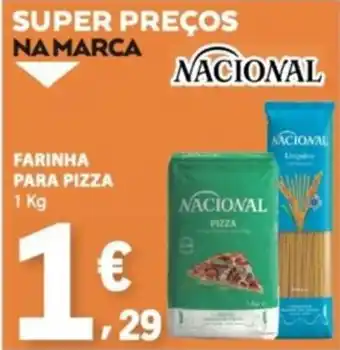 E.Leclerc Farinha para pizza nacional promoção