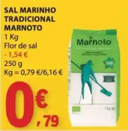 E.Leclerc Sal marinho tradicional marnoto promoção