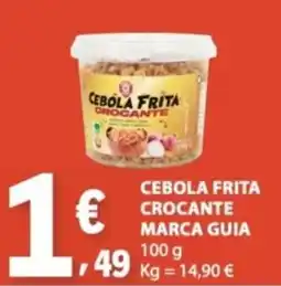 E.Leclerc Cebola frita crocante marca guia promoção
