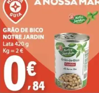 E.Leclerc Grão de bico notre jardin promoção