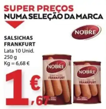 E.Leclerc Salsichas frankfurt nobre promoção